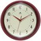 Infinity Instruments Retro Round Red Wall Clock, 12 in. 10940RD-12 - alternate 1